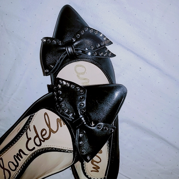 A SAM EDELMAN flat black shoes - Picture 4 of 6